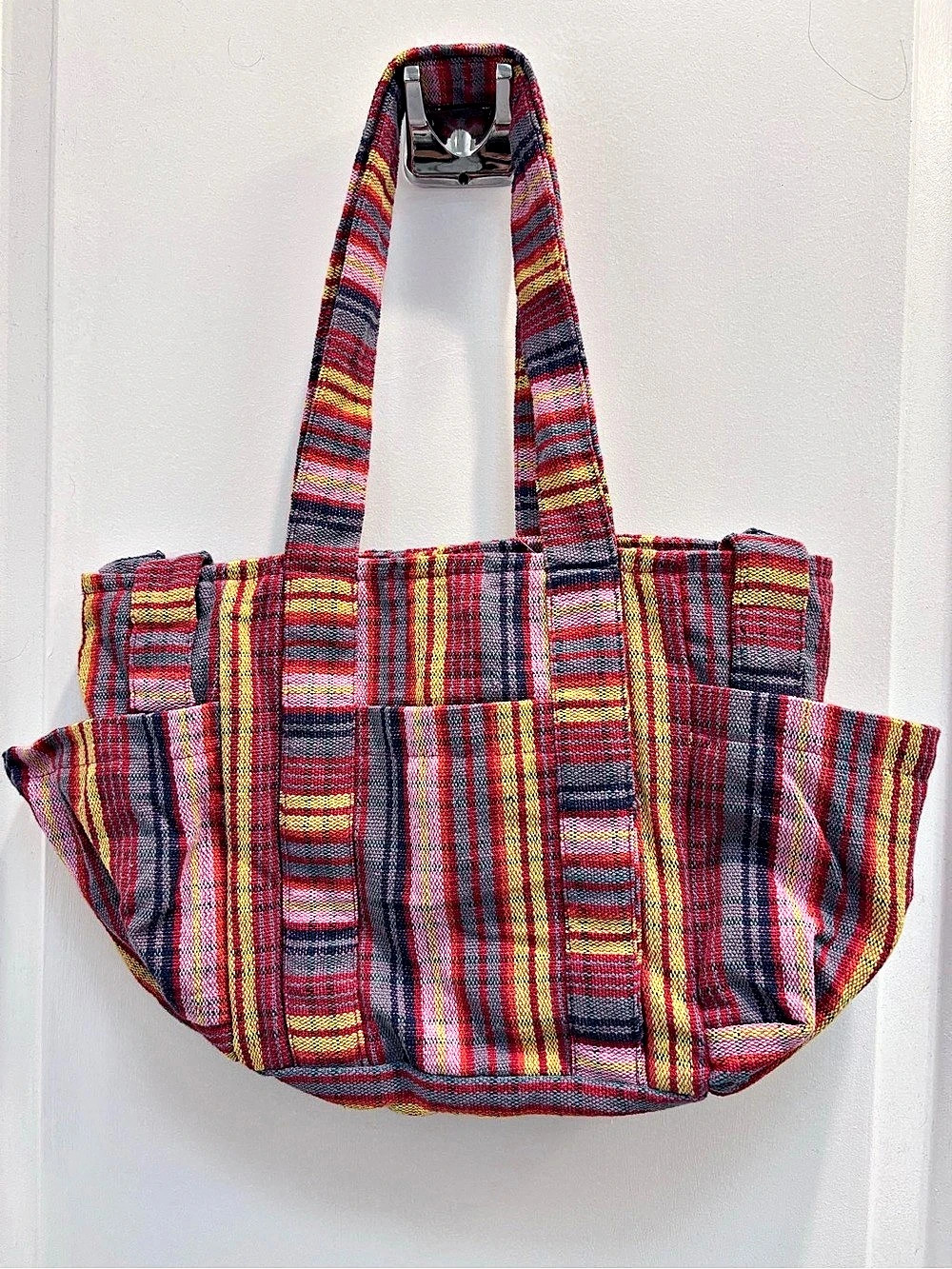 NWT Free People Baby Oksana Tote in Pink Mix 🌸